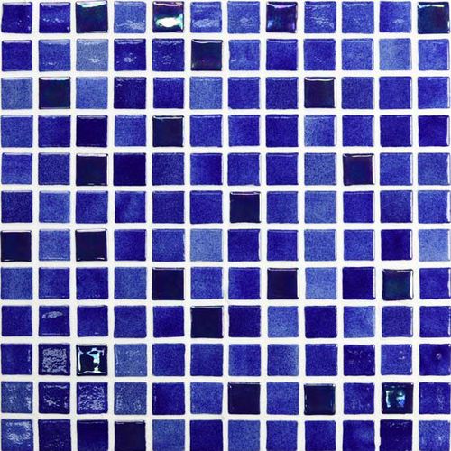 玻璃马赛克 - MIX AZUL OSCURO - Mosavit - 泳池 / 墙面 / 图案