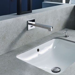 洗脸盆冷热水龙头 - BRENTA & PIAVE - GEBERIT - 壁挂 / 电子 / 金属