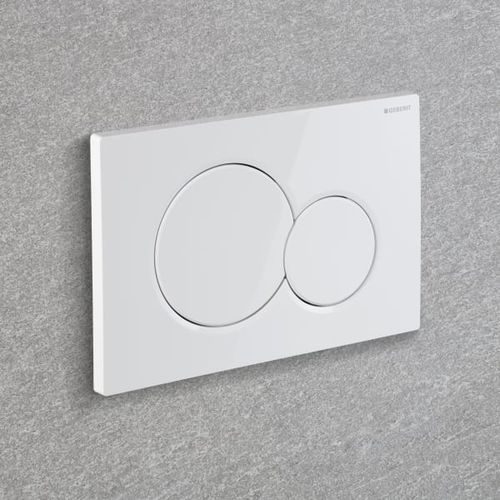 双冲水按钮 - SIGMA01 - GEBERIT - 家用 / 商用
