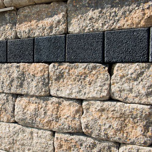 实心混凝土块 - ESTATE WALL® - UNILOCK - 用于花园围栏 / 用于挡土墙 / 用于支柱