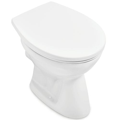 独立式马桶 - O.NOVO: 7618R0 - Villeroy & Boch/唯宝 - 陶瓷 / 商用