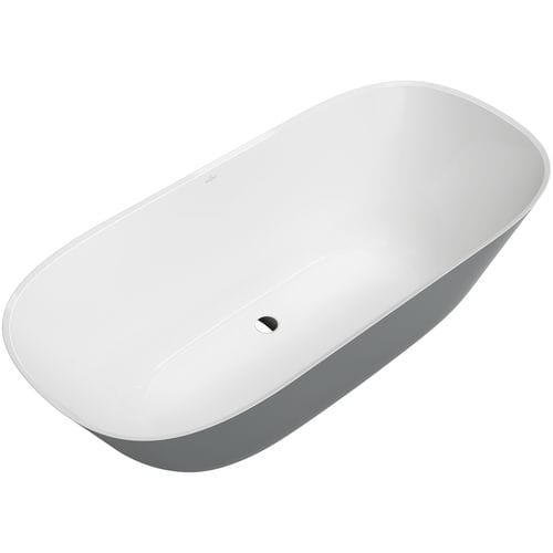椭圆浴缸 - THEANO: UBQ175ANH7F2BCV - Villeroy & Boch/唯宝 - 放置式 / 丙烯塑料 / 石英复合材料
