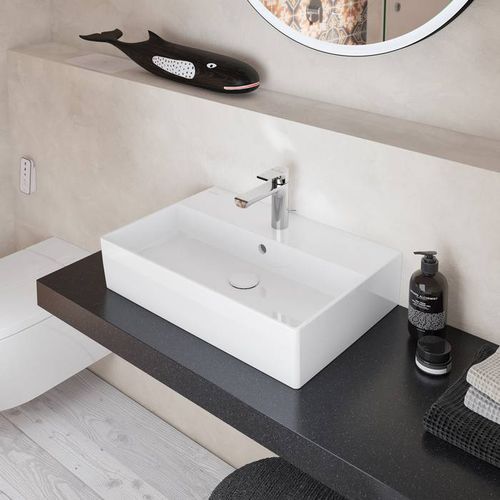 洗脸盆冷热水龙头 - LIBERTY : TVW10700300061 - Villeroy & Boch/唯宝 - 台面 / 黄铜 / 浴室