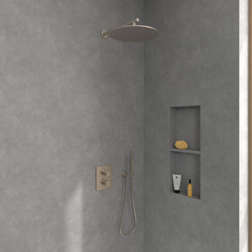 壁挂淋浴莲蓬头 - UNIVERSAL : TVC000003000XX - Villeroy & Boch/唯宝 - 圆形 / 雨水 / 商用