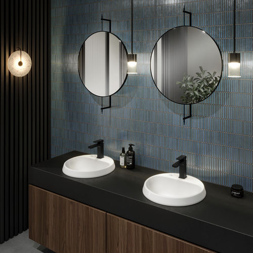 嵌入式台盆 - ARCHITECTURA - Villeroy & Boch/唯宝 - 陶瓷 / 圆形 / 单孔