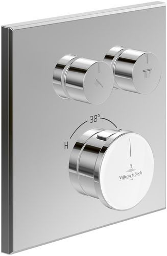 模拟温度调节器 - TVS11700200261 - Villeroy & Boch - 手动 / 淋浴 / 双通