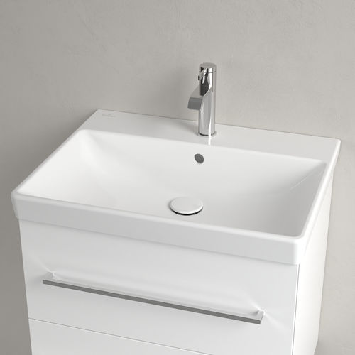 嵌入式台盆 - 415860RW - Villeroy & Boch - 陶瓷 / 长方形 / 单孔