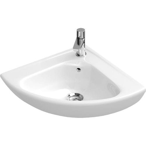 悬挂式洗手池 - O.NOVO: 732740 - Villeroy & Boch/唯宝 - 转角 / 瓷质