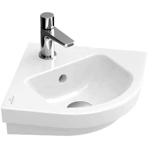 悬挂式洗手池 - SUBWAY 2.0: 731945 - Villeroy & Boch/唯宝 - 转角 / 瓷质