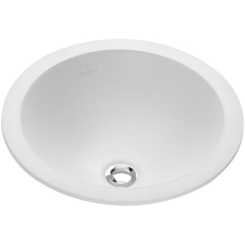 嵌入式台盆 - LOOP &amp; FRIENDS: 614039 - Villeroy & Boch/唯宝 - 瓷质 / 圆形 / 现代风格