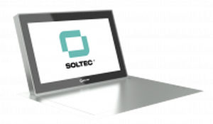会议桌触摸屏 - SFOL173G-10 - SOLTEC S.L. - 用于柜台 / 机动 / 可折叠