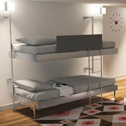 双层床 - BOSS - smqrt beds - 单人 / 现代风格 / 布料