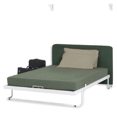 单人床 - TAK - smqrt beds - 现代风格 / 带床头板 / 布料