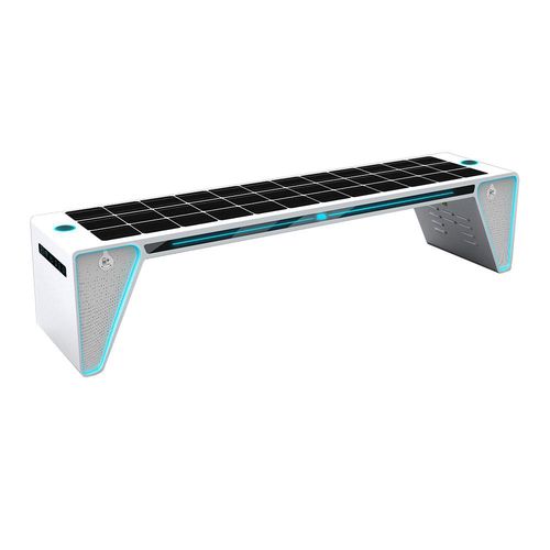 现代风格公共长椅 - blade  - The solar range - 电镀钢 / 铝制 / 合金