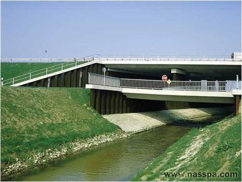 金属板桩 - Short span steel