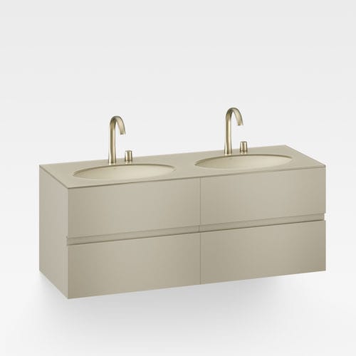 双台盆柜 - A856716820 - Armani / Roca - 壁挂式 / MDF / 现代风格