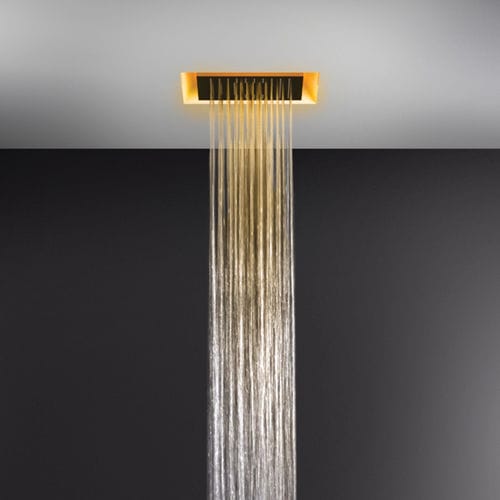 顶棚淋浴莲蓬头 - AFILO : 57301 - GESSI SPA - 嵌入式 / 正方形 / 雨水