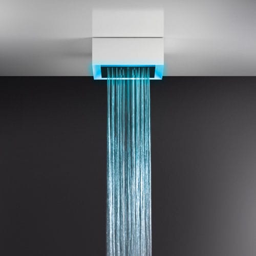 天花板淋浴莲蓬头 - 57307 - GESSI SPA - 正方形 / 雨水 / 色彩疗法
