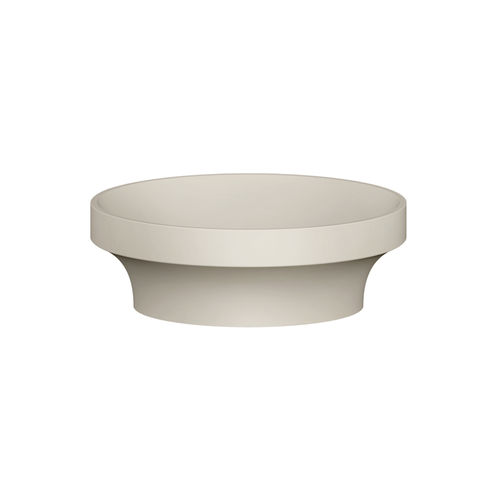 台上盆 - 66601 - GESSI SPA - CristalPlant®材质 / 圆形 / 无孔