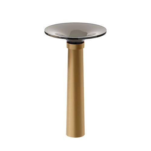 落地式台盆 - AREA PRO - GESSI SPA - 金属 / 带台面 / 圆形