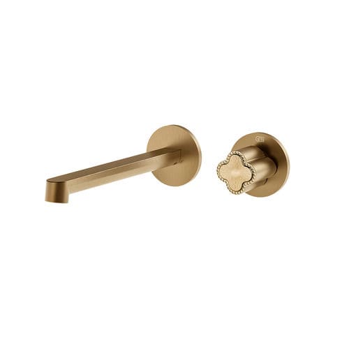洗脸盆冷热水龙头 - AREA PRO - GESSI SPA - 壁挂 / 金属 / 浴室