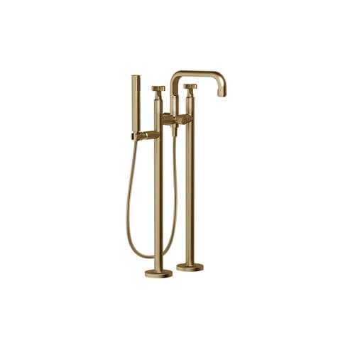 商用淋浴柱 - AREA PRO - GESSI SPA - 金属 / 镀铬表层 / 青铜外观