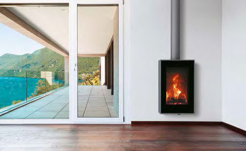 木材采暖炉 - VISION - Carbel - 0 - 5 kW / 5 kW...10 kW / 壁挂