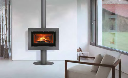 木材采暖炉 - RC-100 PLUS  - Carbel - 6 kW / 10 kW...20 kW / 壁挂