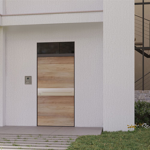 入户门 - SeGreta Plus - Di.Bi. Porte Blindate - 电镀钢 / 平开 / 现代风格