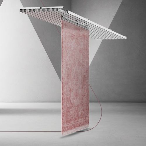 天花板地毯展示架 - FIXED RAIL SYSTEM - AKDENIZ Display Systems - 金属 / 定制 / 商用