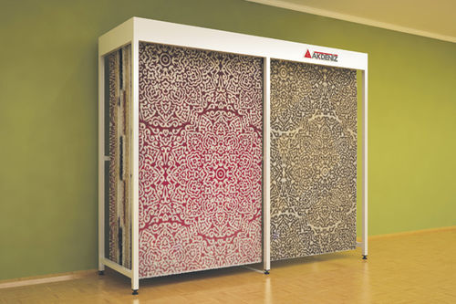 金属地毯展示架 - IKILI - AKDENIZ Display Systems - 用于商店