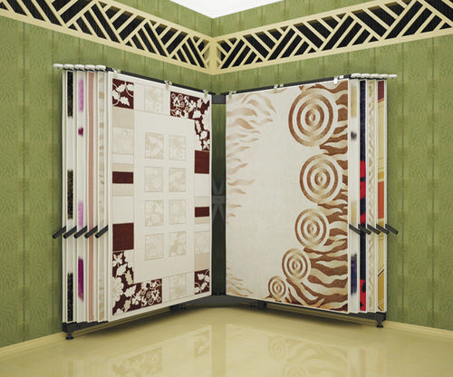 金属地毯展示架 - BOOK - AKDENIZ Display Systems - 平板 / 用于商店