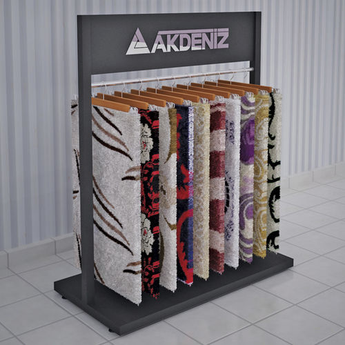金属地毯展示架 - AK 303 - AKDENIZ Display Systems - 用于商店