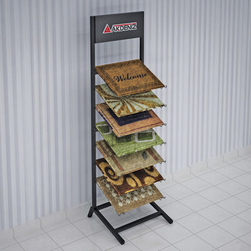 金属地毯展示架 - AK 306 - AKDENIZ Display Systems - 用于商店