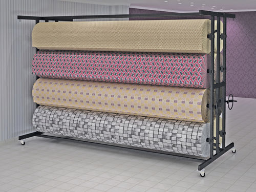金属地毯展示架 - RLS-13 - AKDENIZ Display Systems - 用于商店