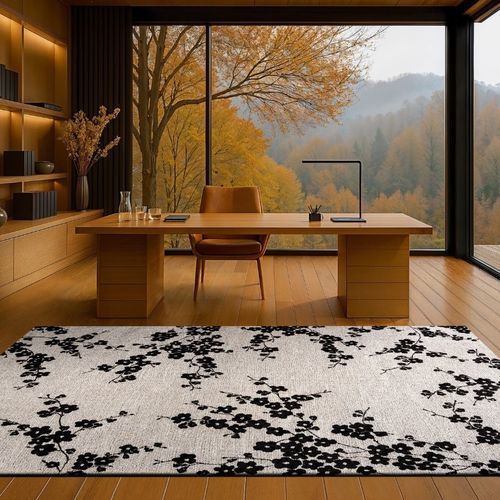 印花地毯 - NIGHT SNOW 9835 - Louis De Poortere - 聚酯 / PET循环 / 再生塑料