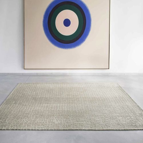 现代风格地毯 - TRAMMEL - OVID BEIGE 9245 - Louis De Poortere - 单色 / 聚酯 / 再生塑料