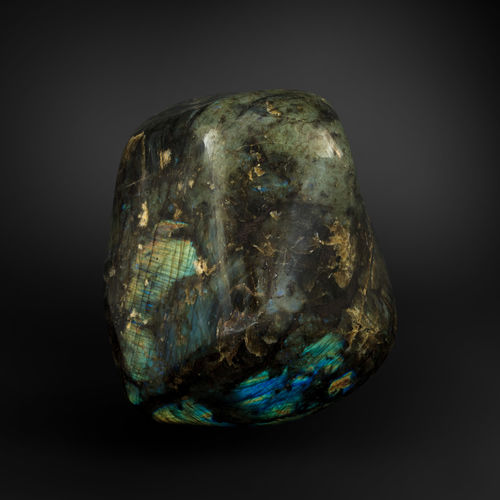 天然石材雕塑 - GUIDERO_LABRADORITE_GEMSTONE_LAB35_14kg - GUIDERO Holland BV