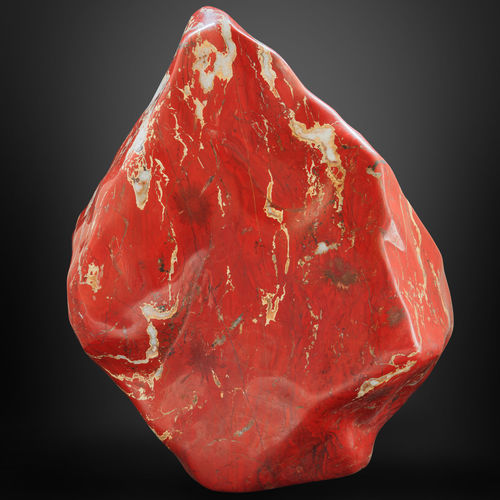 天然石材雕塑 - GUIDERO_RED_JASPER_GEMSTONE_RSJ16_294kg - GUIDERO Holland BV