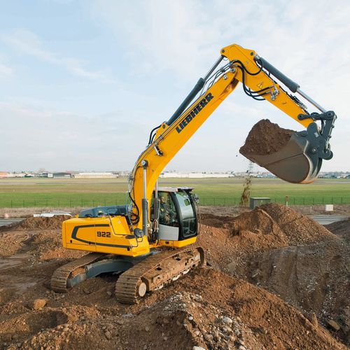 中型挖土机 - R 922 LITRONIC - Liebherr  - 履带式 / 拆除 / 工程