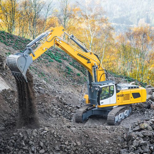 履带式挖土机 - R 956 LITRONIC - Liebherr  - 工程 / 柴油 / Tier 4
