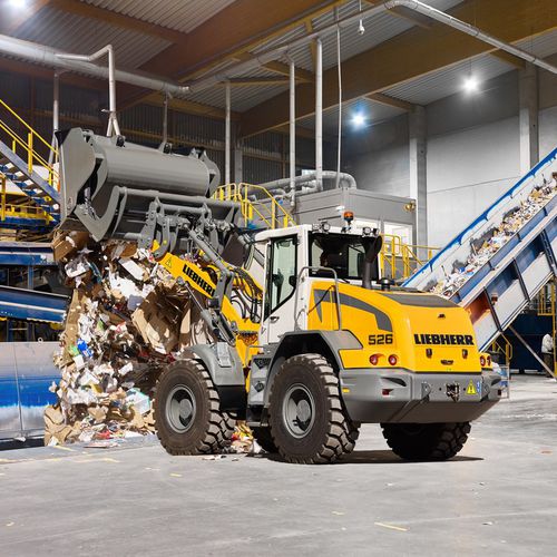 带轮装载机 - L 526 - Liebherr  - Tier 4 中级 / 工程 / 柴油