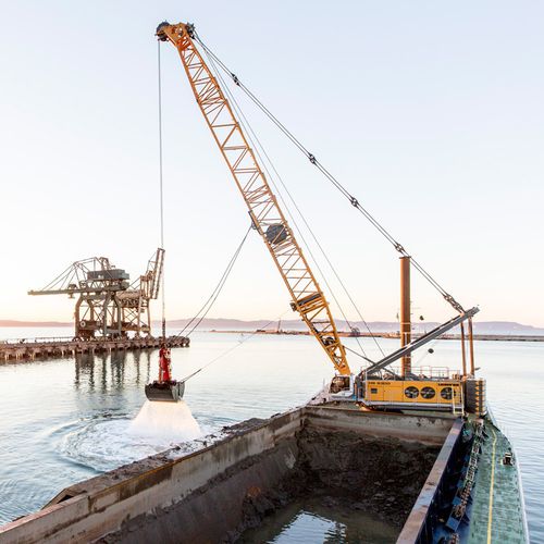 液压起重机塔 - HS 8300.2 - Liebherr  - 履带式 / 提升