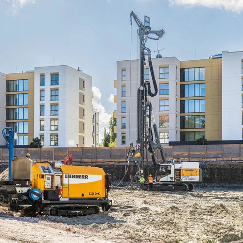 柴油机钻机 - LRB 19 - Liebherr  - 电动 / 机械 / 旋转