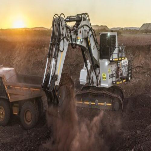 履带挖土机 - R 9200 G7 - Liebherr  - 大有效载荷 / 柴油 / 电动