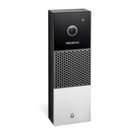 不锈钢可视对讲机 - SMART - Netatmo - 壁挂 / 室内 / 带有摄像头