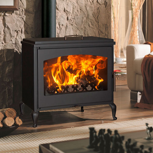 木材采暖炉 - PROVENCE - Panadero - 5 kW...10 kW / 多燃料 / 猫脚