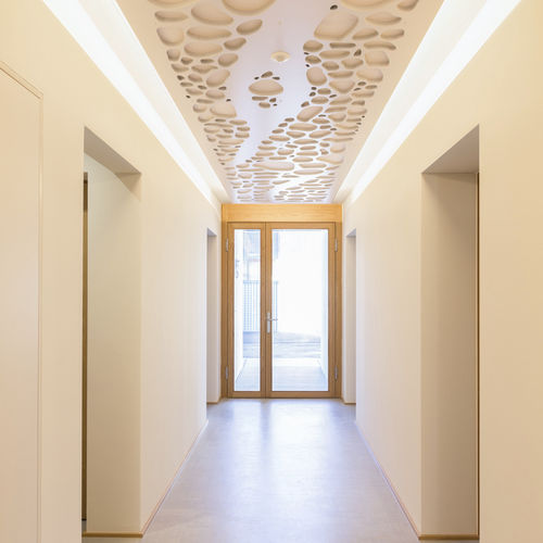 天花板隔音板 - MEDICAL CENTER MALANS - Bruag Design Factory AG - MDF / 矩形 / 专业
