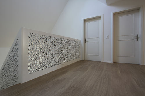 MDF护栏 - SINGLE FAMILY HOUSE - Bruag Design Factory AG - 板式 / 室内 / 用于楼梯
