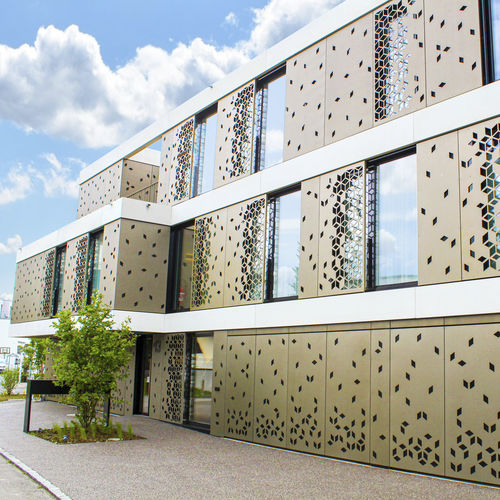 外包层压板 - CELLON - MFH HAUSMATTEN BELLMUND - Bruag Design Factory AG - 用于外墙 / 轻型 / 防风雨